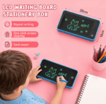 ⁦مقلمة بورد بشاشة LCD للكتابة والرسم وحفظ تنظيم الاقلام⁩ - الصورة ⁦2⁩