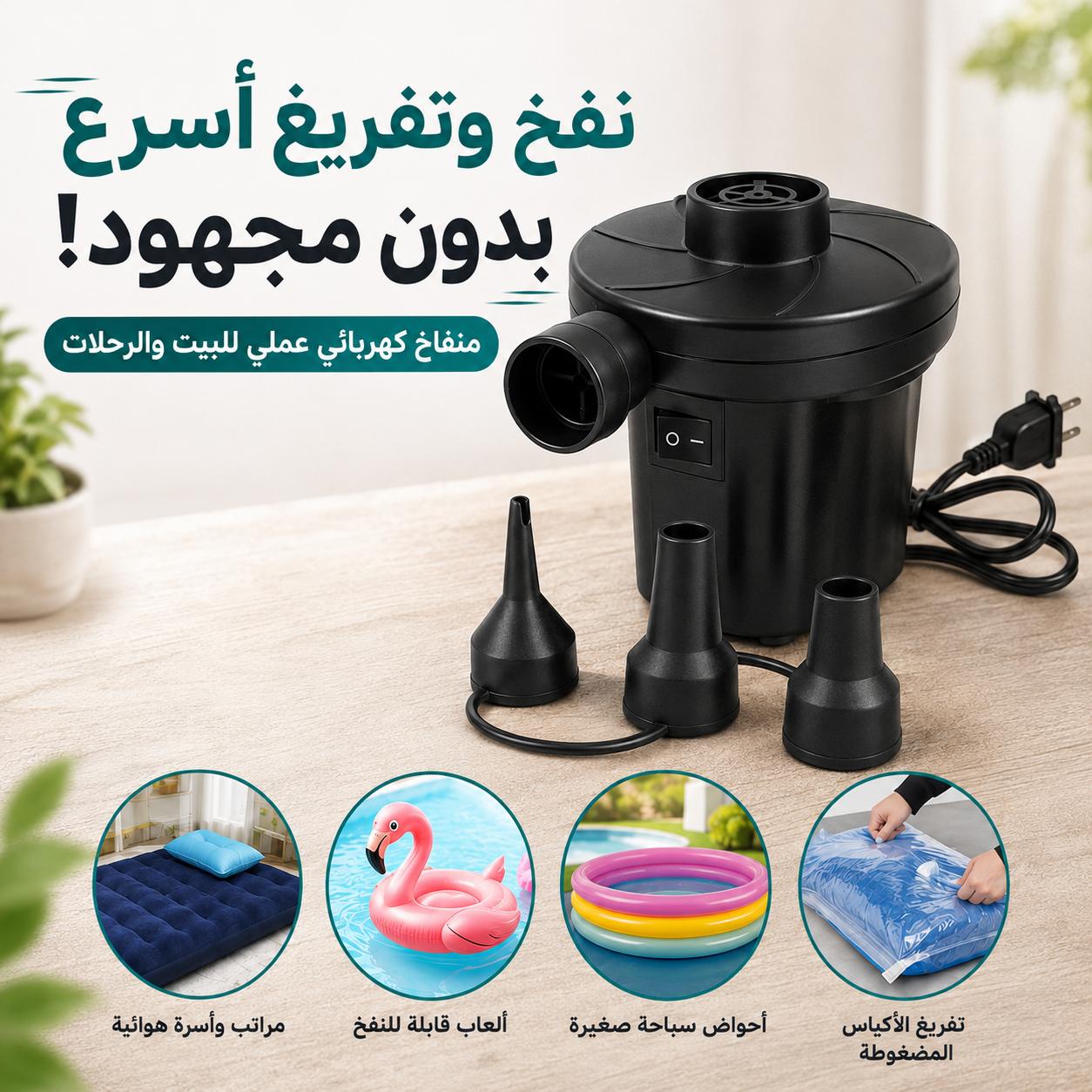 منفاخ-هواء-كهربائي-للنفخ-والتفريغ-مع-3-رؤوس-للمراتب-والألعاب-الهوائية_All_28859_8.jpeg منفاخ هواء كهربائي للنفخ والتفريغ مع 3 رؤوس للمراتب والألعاب الهوائية - الصورة 1