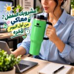 مج ستانلي ستانلس ستيل 1.18 لتر بشاليموه ويد للحمل