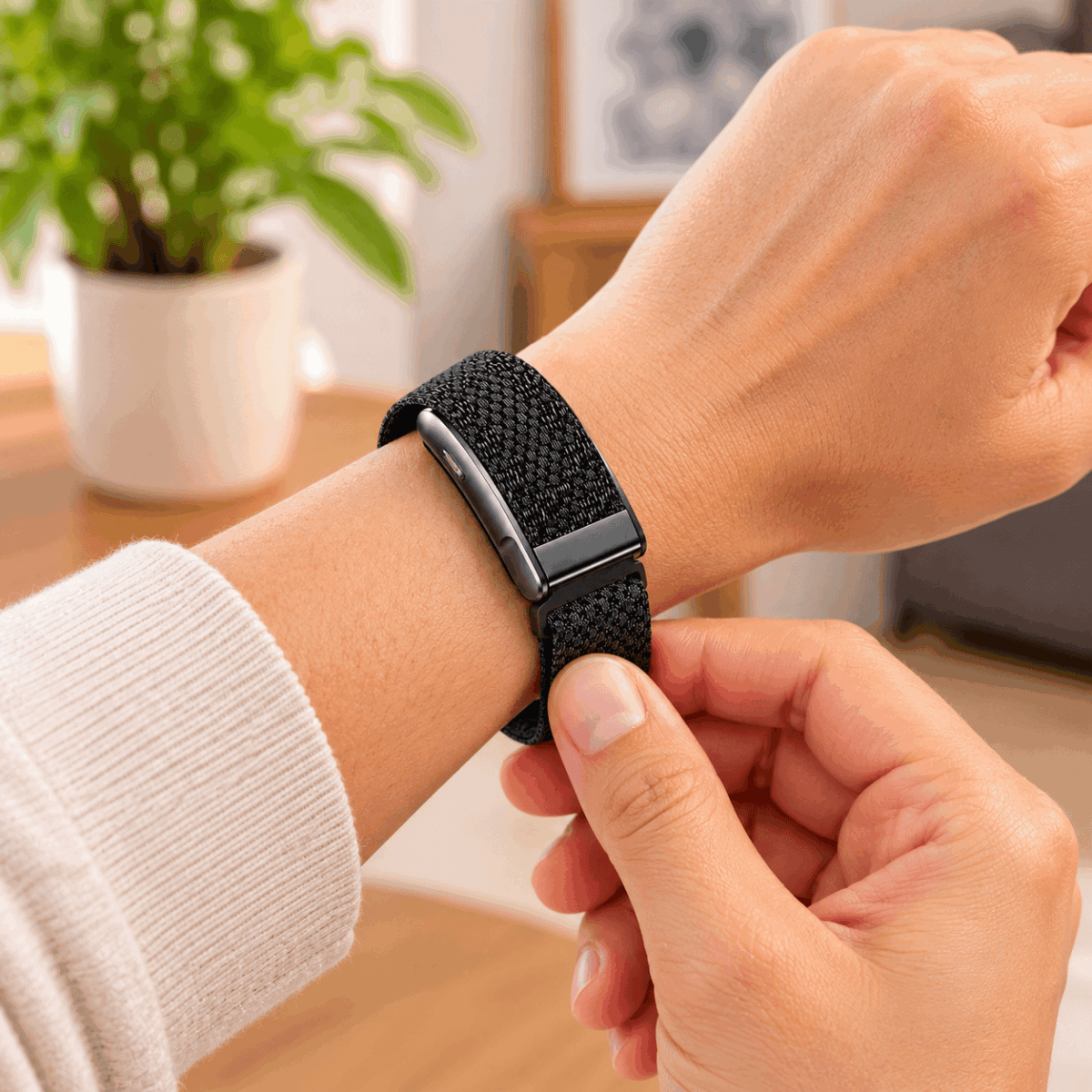 ⁦سوار TREKO ONE الذكي بدون شاشة لمتابعة الصحة واللياقة البدنية مع بلوتوث وتطبيق G band⁩ - الصورة ⁦5⁩