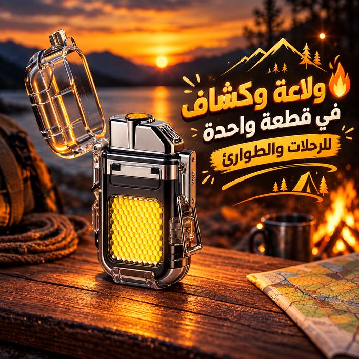 ولاعة-كهربائية-مقاومة-للماء-بكشاف-ب-3-درجات-إضاءة-مختلفة-لرحلات-البحر-والتخييم-قابلة-لإعادة-الشحن_All_7222_8.jpeg ولاعة كهربائية مقاومة للماء بكشاف ب 3 درجات إضاءة مختلفة لرحلات البحر والتخييم قابلة لإعادة الشحن - الصورة 1
